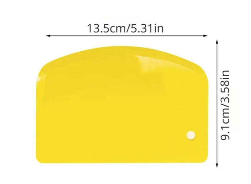 10pc Plastic Multipurpose  Dough Scraper  Bread Cutter DIY Putty Spreader